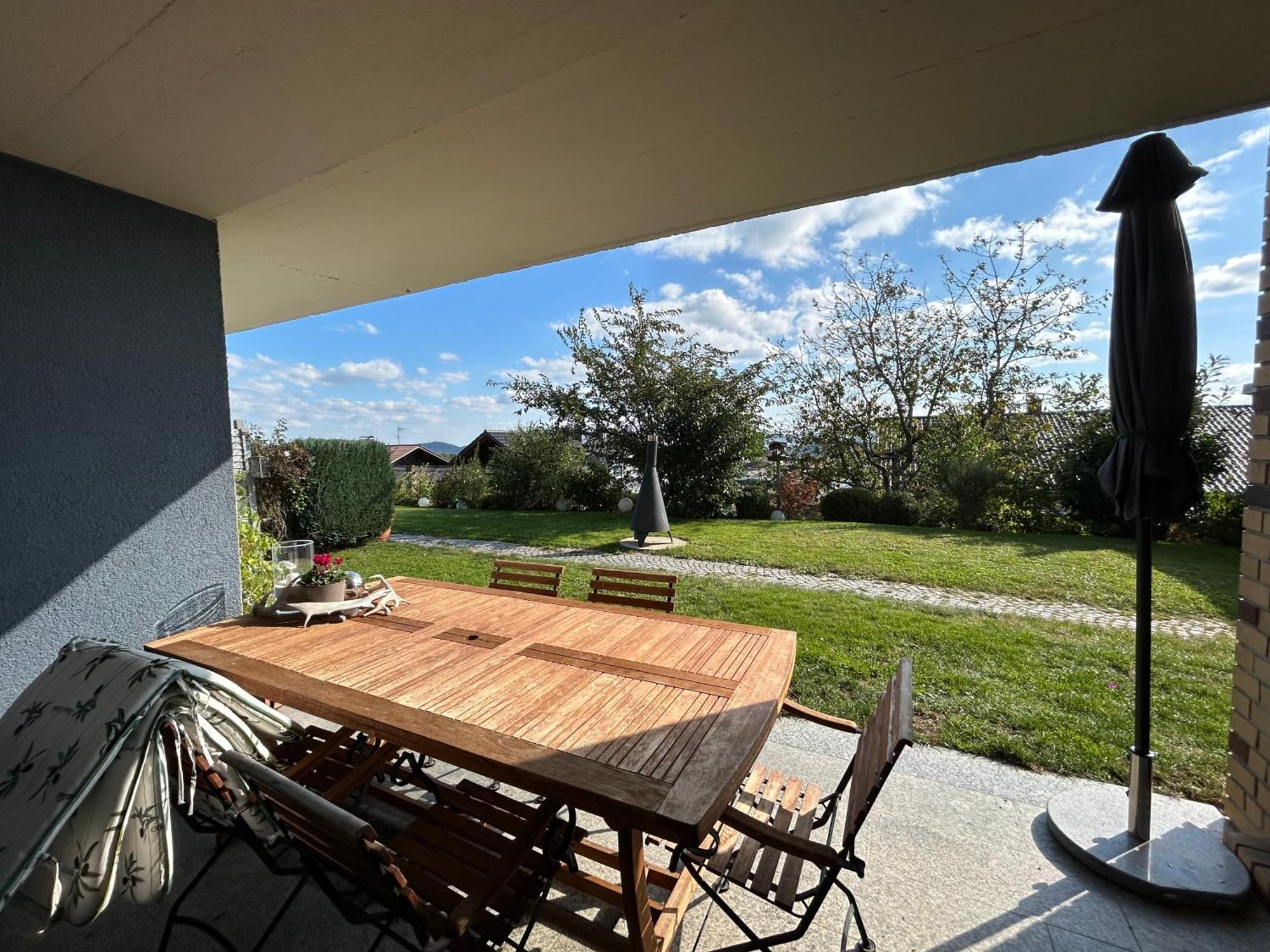 Ferienwohnungen Alpenblick Mit Garten -Panoramasauna- Kirchdorf im Wald Exterior photo